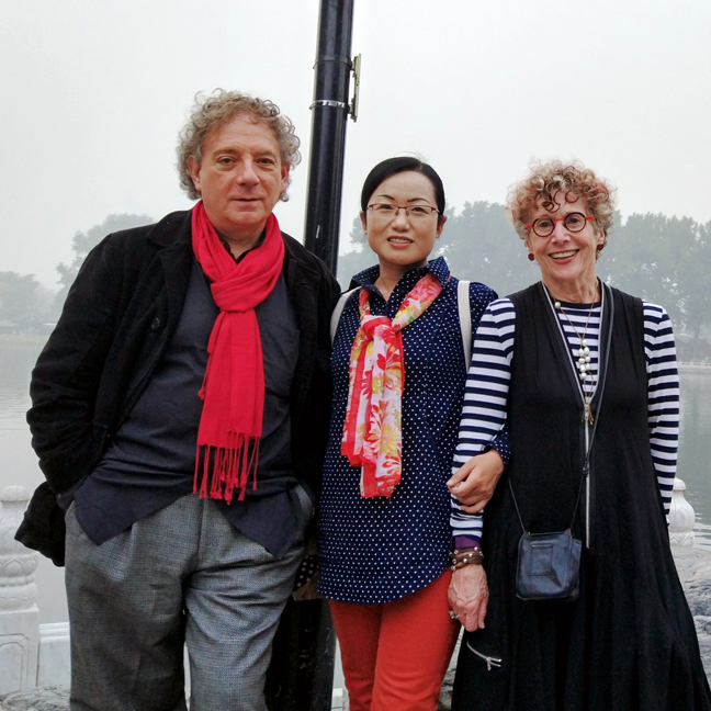 With Spanish poet Juan Carlos Maestre and Chinese poet Zhao Si.
