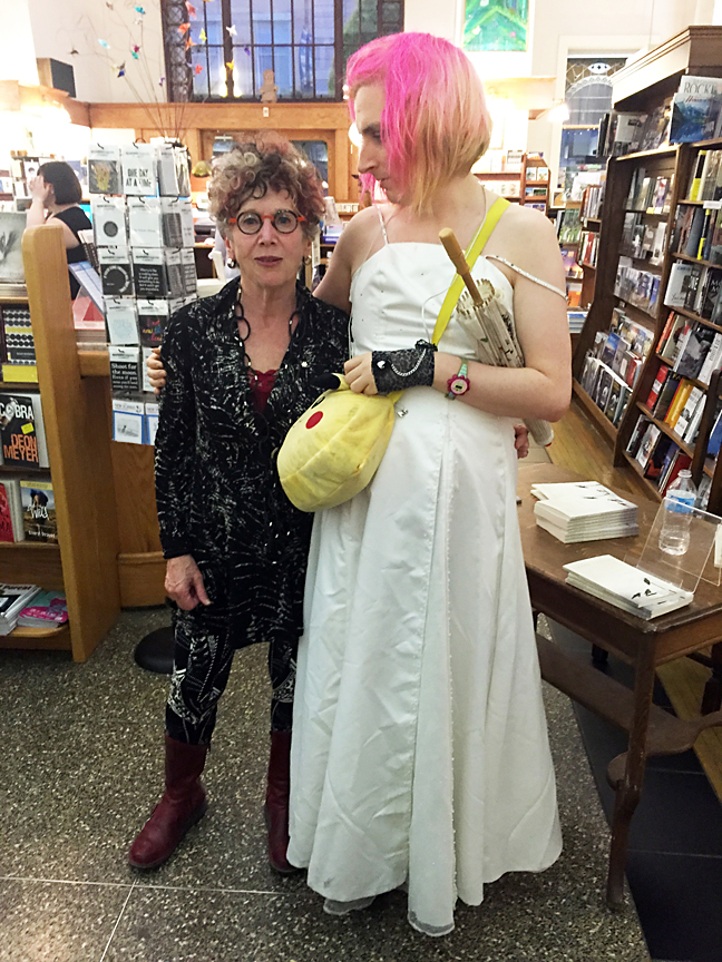 Launch of <em>The Wrong Cat </em>at Munro’s Books, May 12, 2015.